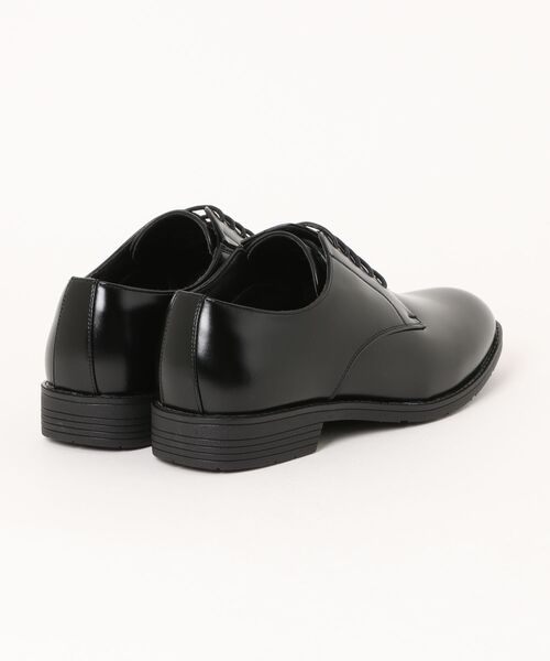 Scarpe d`argento(スカルぺダルジェント)の「【Scarpe d`argento】軽量 幅広 外羽根プレーントゥビジネスシューズ(ドレスシューズ・メンズ・ブラック・24.5cm/25.0cm/26.0cm/27.0cm/27.5cm/28.0cm/29.0cm/25.5cm/26.5cm)」の2枚目の写真