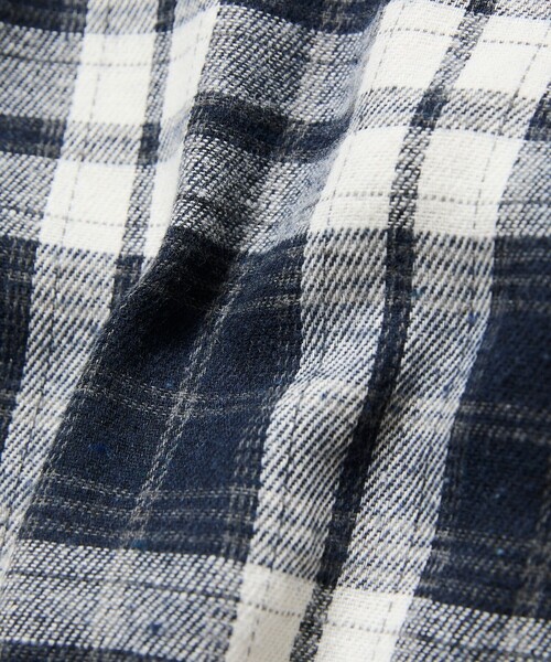 Firsthand(ファーストハンド)の「Firsthand/ファーストハンド リラックスフィット ネルチェック レギュラーカラーシャツ【限定展開】(シャツ/ブラウス・メンズ・ブラック/ブラウン/ネイビー・LARGE/MEDIUM)」の22枚目の写真