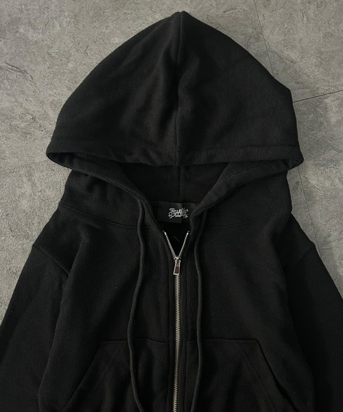 ATMARK(アットマーク)の「<FREEサイズ / レディース>ニットソー セットアップ パーカー ショートパンツ(セットアップ・レディース・グレー/ブラック・FREE)」の15枚目の写真