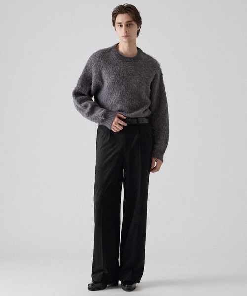 CLEL(クレイル)の「【CLEL】Double Tech Fade Slacks / ダブルテックフェード スラックス【セットアップ対応】(スラックス・メンズ・ブラック/ブラウン/チャコールグレー・L/XS/S/M)」の18枚目の写真