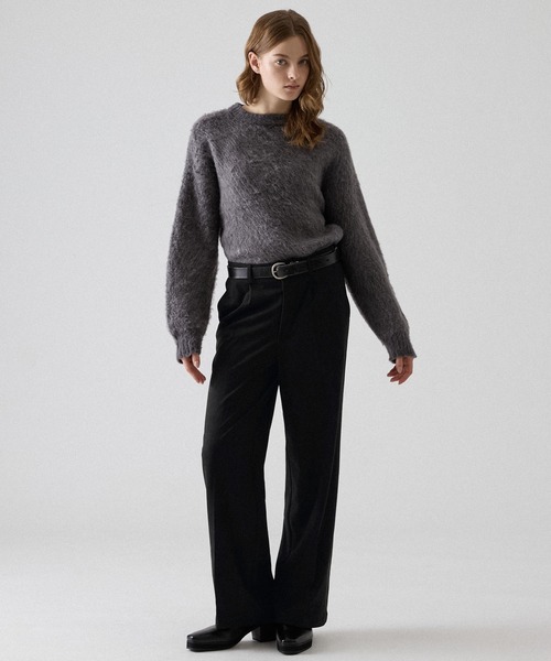 CLEL(クレイル)の「【CLEL】Double Tech Fade Slacks / ダブルテックフェード スラックス【セットアップ対応】(スラックス・メンズ・ブラック/ブラウン/チャコールグレー・L/XS/S/M)」の21枚目の写真