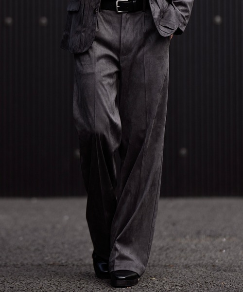 CLEL(クレイル)の「【CLEL】Double Tech Fade Slacks / ダブルテックフェード スラックス【セットアップ対応】(スラックス・メンズ・ブラック/ブラウン/チャコールグレー・L/XS/S/M)」の7枚目の写真