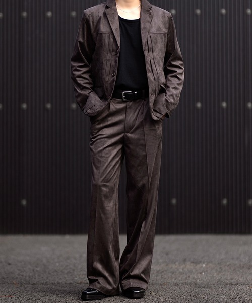 CLEL(クレイル)の「【CLEL】Double Tech Fade Slacks / ダブルテックフェード スラックス【セットアップ対応】(スラックス・メンズ・ブラック/ブラウン/チャコールグレー・L/XS/S/M)」の6枚目の写真
