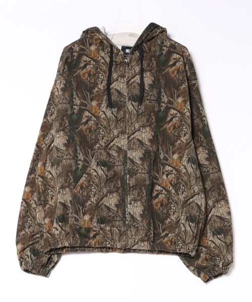 DC(ディーシー)の「DC/ディーシー 26 HOOD LIGHT JACKET ジャケット DJK264029(その他アウター・メンズ・インディゴブルー/リアルツリーカモ/チャコールグレー/ワンウォッシュ・L/XL/M)」の4枚目の写真