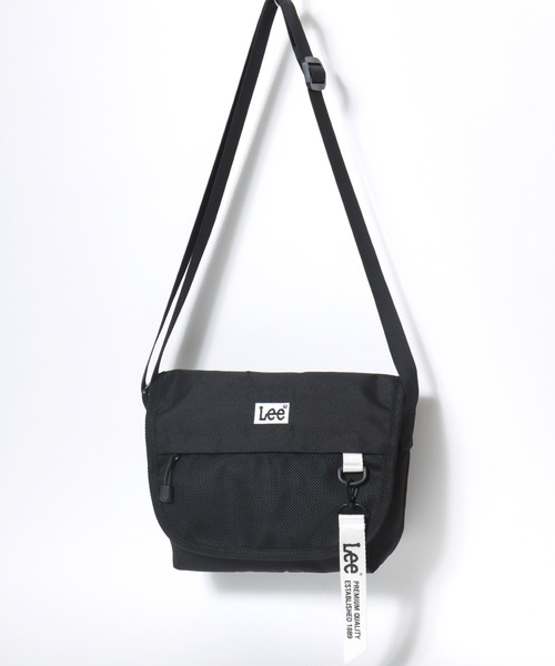 Lee(リー)の「2026AW Lee/リー 撥水 フラップショルダー レディース メンズ(ショルダーバッグ・レディース・ブラック/ピンク/ライトグリーン/パープル/ホワイト・FREE)」の1枚目の写真
