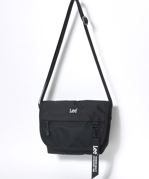 Lee(リー)の「2026AW Lee/リー 撥水 フラップショルダー レディース メンズ(ショルダーバッグ・レディース・ブラック/ピンク/ライトグリーン/パープル/ホワイト・FREE)」の2枚目の写真