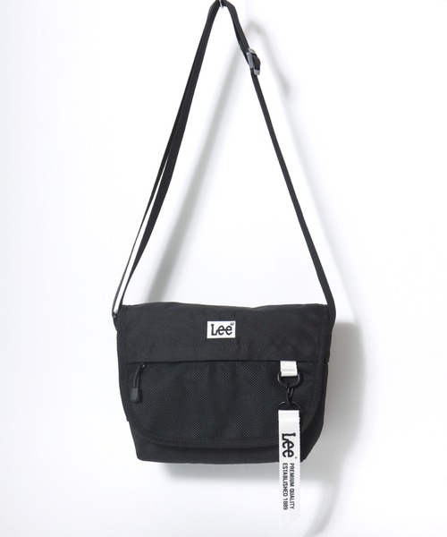 Lee(リー)の「2026AW Lee/リー 撥水 フラップショルダー レディース メンズ(ショルダーバッグ・レディース・ブラック/ピンク/ライトグリーン/パープル/ホワイト・FREE)」の6枚目の写真