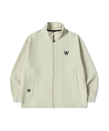 ツイル Wロゴ フルジップアップ ジャンパー