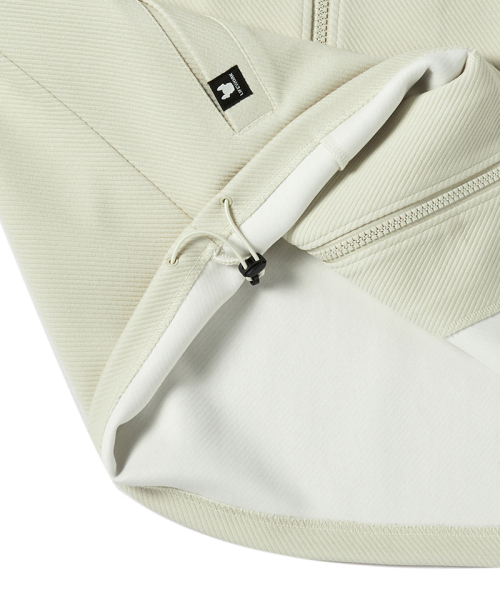 LIFE WORK(ライフワーク)の「ツイル Wロゴ フルジップアップ ジャンパー(その他アウター・メンズ・ブラック/アイボリー・MEDIUM/LARGE)」の6枚目の写真