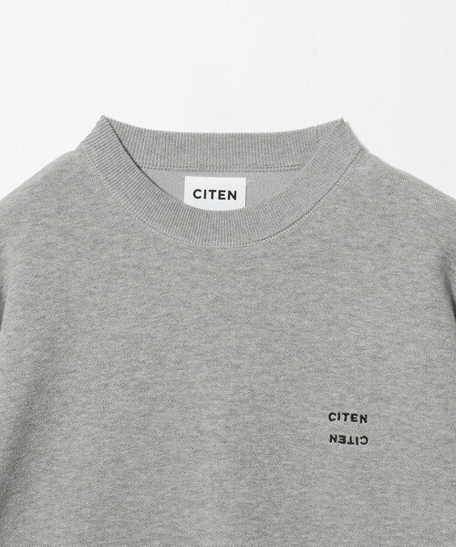 CITEN(シテン)の「<CITEN>スウェットライクニット(ニット/セーター・メンズ・ライトグレー/ダークグレー/ブラック/ワイン・M/L)」の14枚目の写真