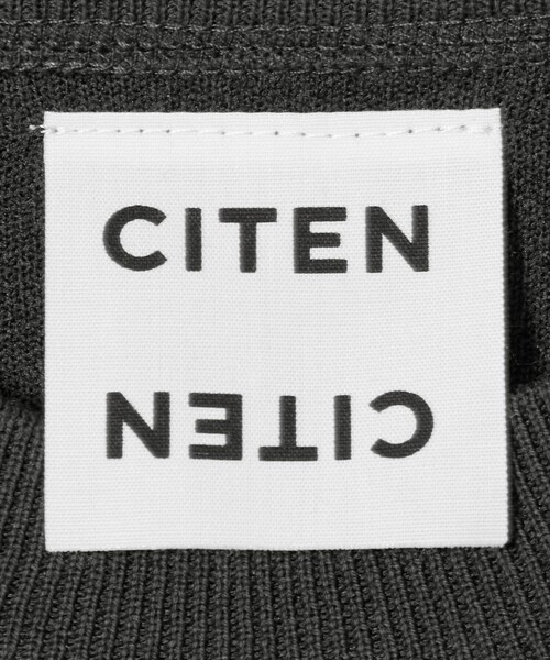 CITEN(シテン)の「<CITEN>スウェットライクニット(ニット/セーター・メンズ・ライトグレー/ダークグレー/ブラック/ワイン・M/L)」の20枚目の写真