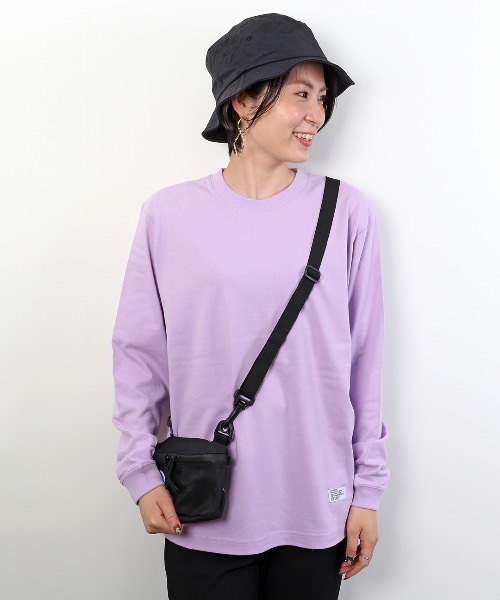 CAMPFREE（キャンプフリー）の「[キャンプフリー] CAMPFREE バックプリント ロングスリーブTシャツ（Tシャツ/カットソー・メンズ・ネイビー/ブラック/ホワイト/グレー/スモーキーグリーン系/サンドベージュ/ピンク/ライトパープル/ライトオリーブ・XXL/S/XL/L/M）」の22枚目の写真