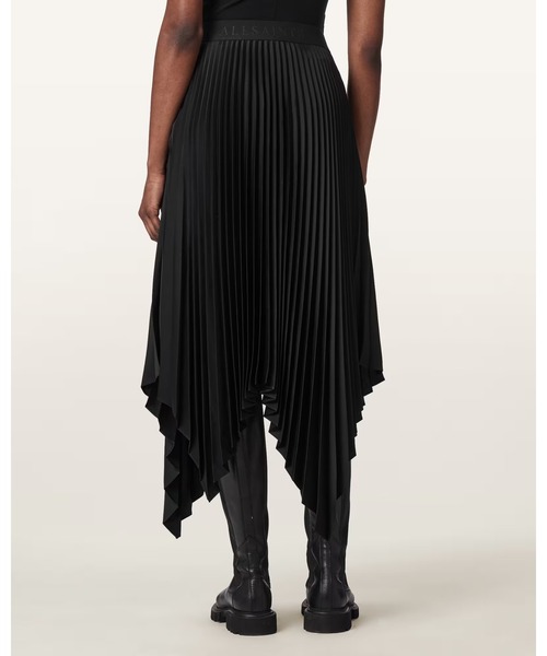 ALLSAINTS（オールセインツ）の「ELISA PLEATED SKIRT | ELISA PLEATED スカート（スカート・レディース・ブラック・10/6/4）」の5枚目の写真