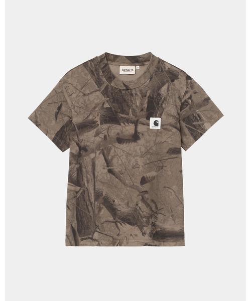 Carhartt WIP(カーハートダブリューアイピー)の「W' S/S Feather Tree T-Shirt(Tシャツ/カットソー・レディース・カモフラージュ・LARGE/SMALL/MEDIUM)」の3枚目の写真