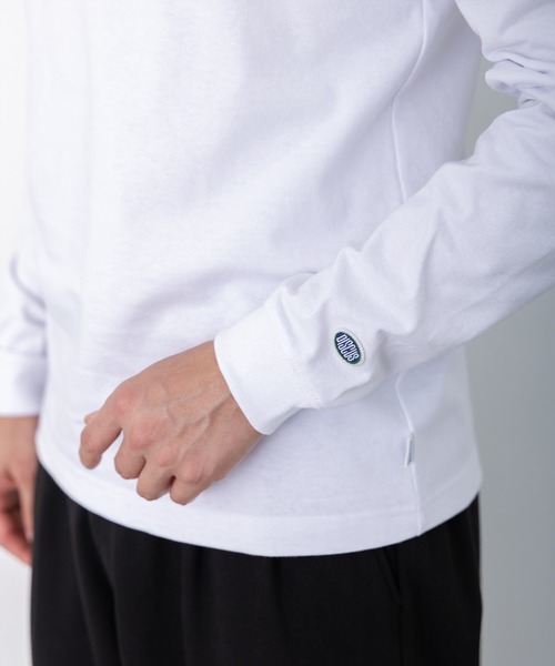 BTZ TOKYO(ビーティーゼットトウキョウ)の「【DISCUS ATHLETIC】USAコットン混 ヘビーウエイト天竺 ワンポイントロンT(Tシャツ/カットソー・メンズ・ホワイト/ブラック/ネイビー・LL/M/L)」の13枚目の写真