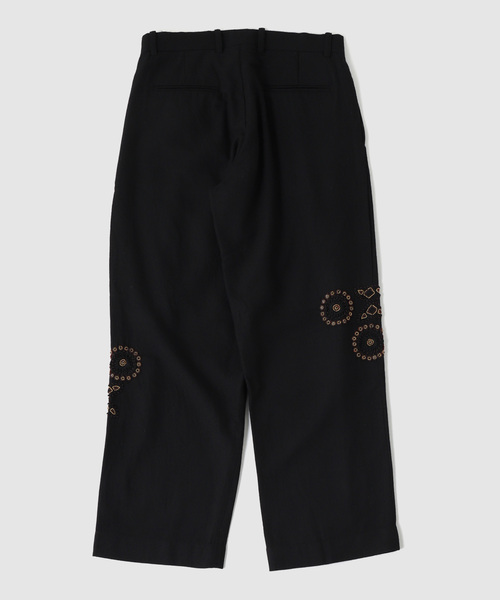 JOURNAL STANDARD（ジャーナルスタンダード）の「KARTIK RESEARCH カルティック リサーチ Side Pleat Trouser（その他パンツ・メンズ・ブラック・34/32）」の2枚目の写真