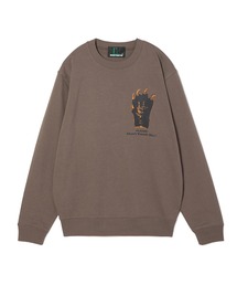 PRINT PULLOVER SWEAT(HAND)