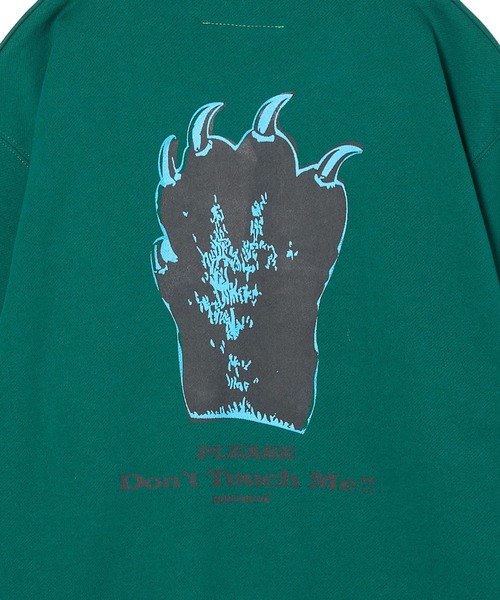 NON TOKYO(ノントーキョー)の「PRINT PULLOVER SWEAT(HAND)(スウェット・レディース・グレー/グリーン/チャコール・2/1)」の14枚目の写真