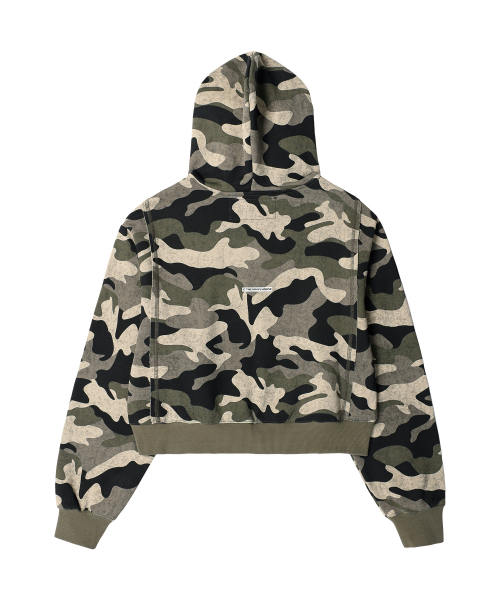 THEVINYLHOUSE(ザバイニルハウス)の「STUDDED FULL ZIP-UP HOODIE (W) CAMO(パーカー・レディース・その他・FREE)」の7枚目の写真