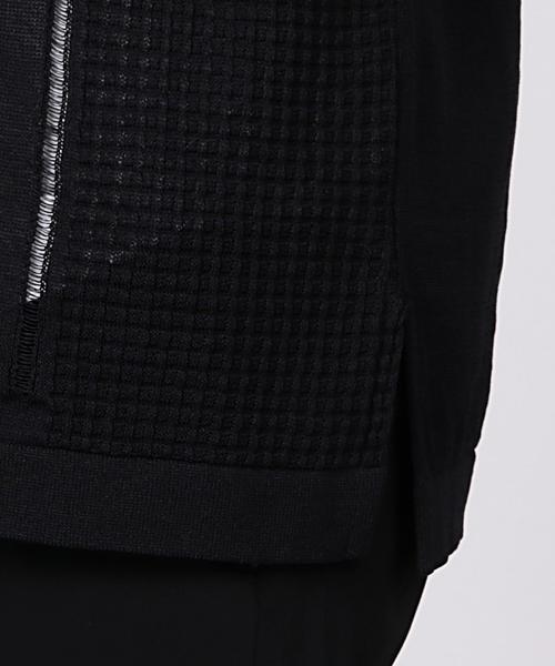 EN ROUTE（アンルート）の「ENR パッチワークパターンニット◆（ニット/セーター・メンズ・ネイビー・2/1/3）」の7枚目の写真