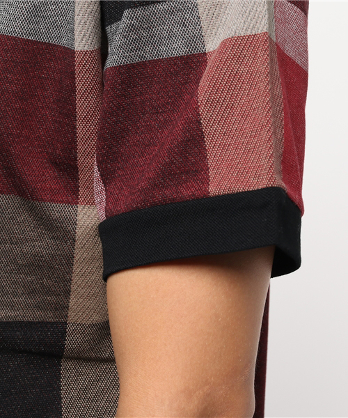 BLACK LABEL CRESTBRIDGE(ブラックレーベル・クレストブリッジ)の「JAPAN PREMIUM クレストブリッジチェックポロ(ポロシャツ・メンズ・レッド・L/M)」の3枚目の写真