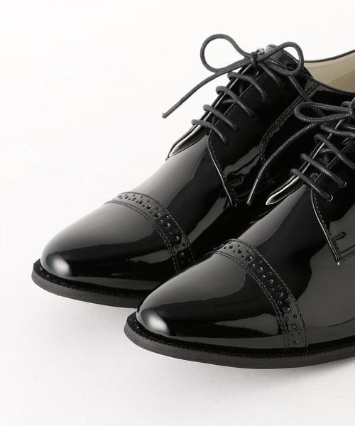 Boisson Chocolat（ボワソンショコラ）の「BBC ｽﾄﾚｰﾄﾁｯﾌﾟﾚｰｽｱｯﾌﾟ30（ドレスシューズ・レディース・ブラック/その他1・23.5cm/24.5cm/22cm/23cm/24cm/22.5cm/25cm/25.5cm）」の7枚目の写真