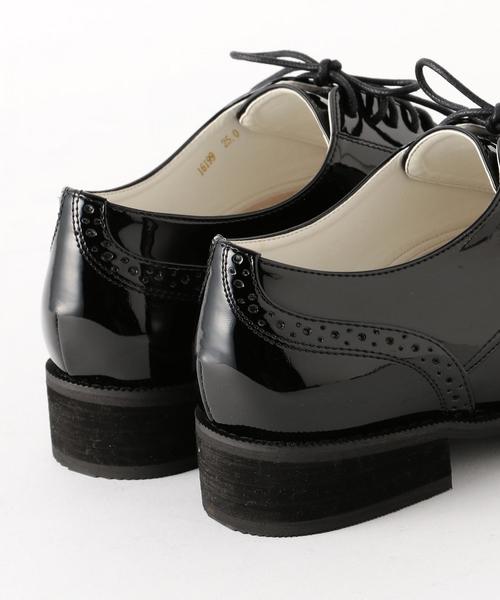 Boisson Chocolat（ボワソンショコラ）の「BBC ｽﾄﾚｰﾄﾁｯﾌﾟﾚｰｽｱｯﾌﾟ30（ドレスシューズ・レディース・ブラック/その他1・23.5cm/24.5cm/22cm/23cm/24cm/22.5cm/25cm/25.5cm）」の8枚目の写真