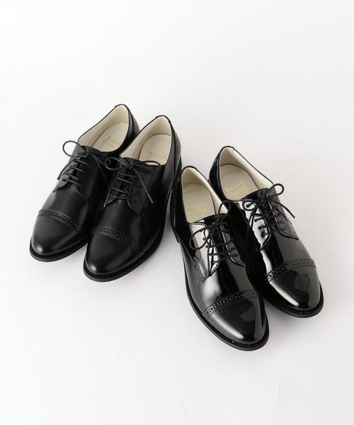 Boisson Chocolat（ボワソンショコラ）の「BBC ｽﾄﾚｰﾄﾁｯﾌﾟﾚｰｽｱｯﾌﾟ30（ドレスシューズ・レディース・ブラック/その他1・23.5cm/24.5cm/22cm/23cm/24cm/22.5cm/25cm/25.5cm）」の9枚目の写真