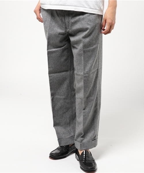 BEN DAVIS(ベンデイビス)の「BEN DAVIS MARKET STREET ORIGINAL CHINO / FLANNEL -made in japan-(チノパンツ・メンズ・ヘザーグレー/ネイビー・30 inch/34inch/32inch/26inch/27inch)」の12枚目の写真