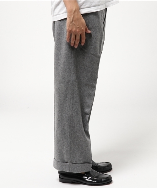 BEN DAVIS(ベンデイビス)の「BEN DAVIS MARKET STREET ORIGINAL CHINO / FLANNEL -made in japan-(チノパンツ・メンズ・ヘザーグレー/ネイビー・30 inch/34inch/32inch/26inch/27inch)」の3枚目の写真