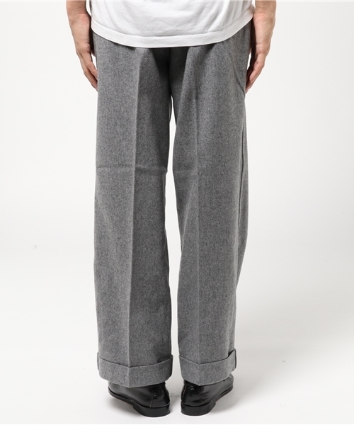 BEN DAVIS(ベンデイビス)の「BEN DAVIS MARKET STREET ORIGINAL CHINO / FLANNEL -made in japan-(チノパンツ・メンズ・ヘザーグレー/ネイビー・30 inch/34inch/32inch/26inch/27inch)」の4枚目の写真