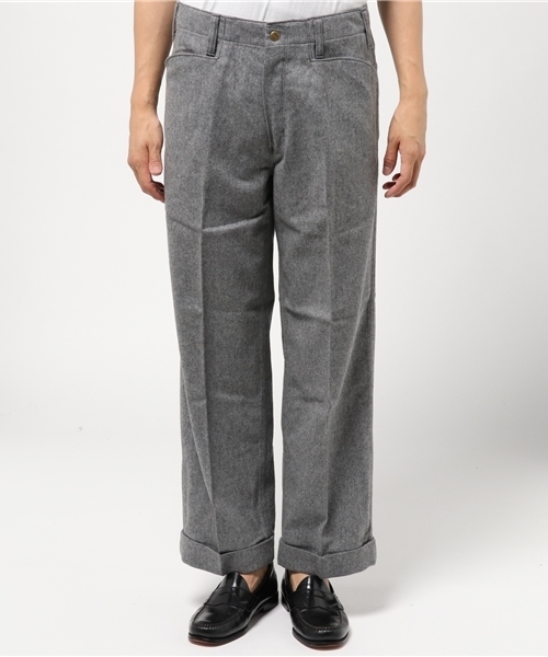 BEN DAVIS(ベンデイビス)の「BEN DAVIS MARKET STREET ORIGINAL CHINO / FLANNEL -made in japan-(チノパンツ・メンズ・ヘザーグレー/ネイビー・30 inch/34inch/32inch/26inch/27inch)」の5枚目の写真