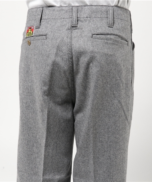 BEN DAVIS(ベンデイビス)の「BEN DAVIS MARKET STREET ORIGINAL CHINO / FLANNEL -made in japan-(チノパンツ・メンズ・ヘザーグレー/ネイビー・30 inch/34inch/32inch/26inch/27inch)」の7枚目の写真