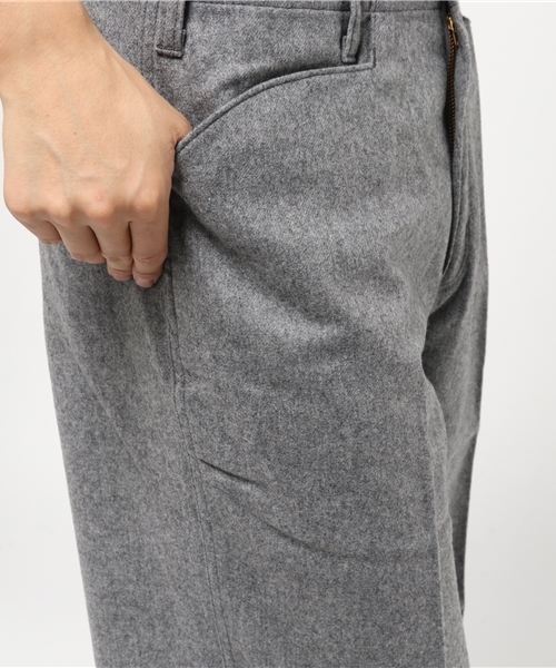 BEN DAVIS(ベンデイビス)の「BEN DAVIS MARKET STREET ORIGINAL CHINO / FLANNEL -made in japan-(チノパンツ・メンズ・ヘザーグレー/ネイビー・30 inch/34inch/32inch/26inch/27inch)」の8枚目の写真