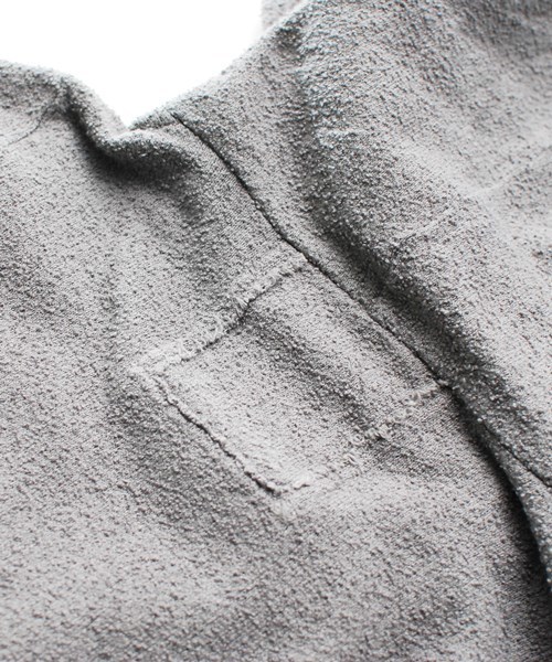 OURET（オーレット）の「C/N BOUCLE CREPE STITCH DOLMAN SLEEVE HOOD PULLOVER（パーカー・メンズ・ホワイト系その他/グレー/ブラック・1/2/3）」の19枚目の写真