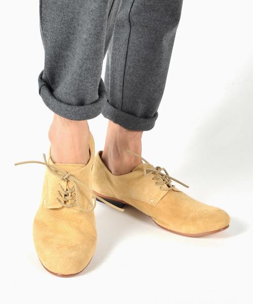 SHIPS（シップス）の「SC: ホース スエード プレーントゥ/シューズ（ドレスシューズ・メンズ・ブラウン/ベージュ/ネイビー・9/8/10/7）」の4枚目の写真