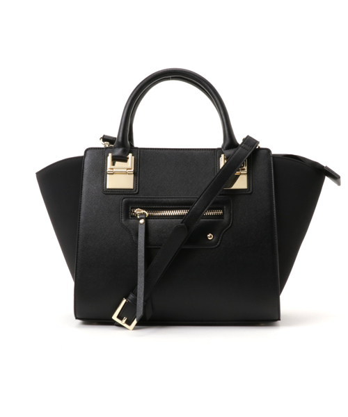 N.（N. Natural Beauty Basic）（エヌエヌナチュラルビューティーベーシック）の「【追加生産】メタルポイントショルダーバッグ（トートバッグ・レディース・ブラック/グレー系その他/ホワイト・ﾌﾘ-）」の3枚目の写真