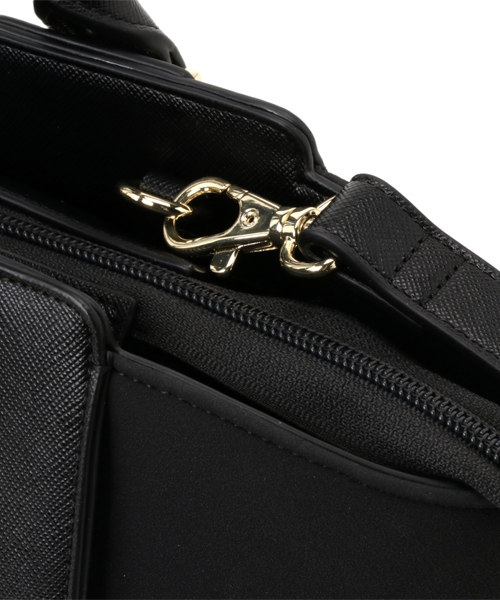 N.（N. Natural Beauty Basic）（エヌエヌナチュラルビューティーベーシック）の「【追加生産】メタルポイントショルダーバッグ（トートバッグ・レディース・ブラック/グレー系その他/ホワイト・ﾌﾘ-）」の15枚目の写真