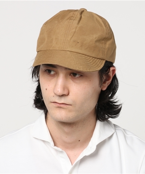 Nine Tailor（ナインテイラー）の「Nine Tailor Daub Cap（キャップ・メンズ・ベージュ/ネイビー・FREE）」の2枚目の写真