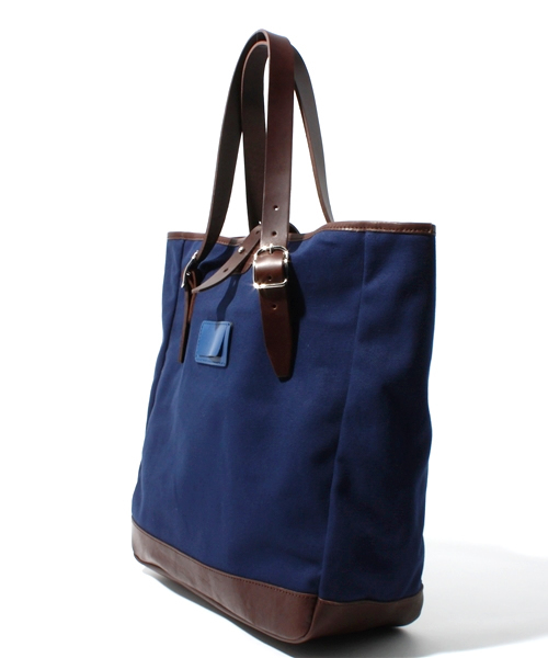 BEAUTY&YOUTH UNITED ARROWS（ビューティーアンドユースユナイテッドアローズ）の「BY CVS/LTR ワーク トート（トートバッグ・メンズ・ネイビー/ブラック・ONESIZE）」の3枚目の写真