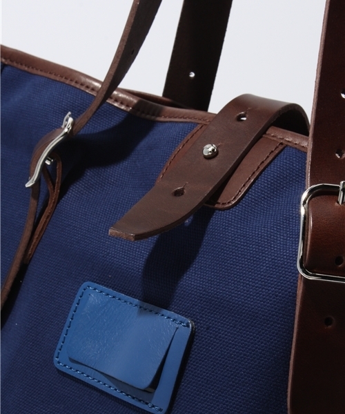 BEAUTY&YOUTH UNITED ARROWS（ビューティーアンドユースユナイテッドアローズ）の「BY CVS/LTR ワーク トート（トートバッグ・メンズ・ネイビー/ブラック・ONESIZE）」の6枚目の写真