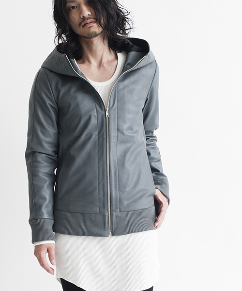 NO ID.（ノーアイディ）の「mj4981 - ﾗﾑﾊﾞﾌｨﾝｸﾞﾌｰﾃﾞｯﾄﾞBLZ（ブルゾン