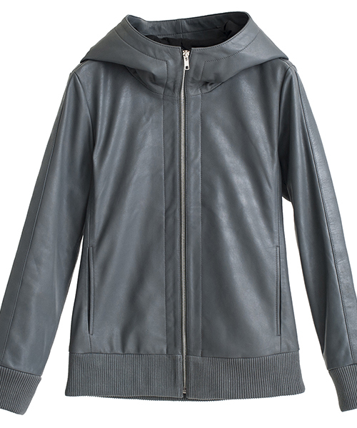 NO ID.（ノーアイディ）の「mj4981 - ﾗﾑﾊﾞﾌｨﾝｸﾞﾌｰﾃﾞｯﾄﾞBLZ（ブルゾン