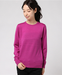 BLISS POINT | 【S～XL展開】ウォッシャブルクルーネックプルオーバー/760463(ニット/セーター)