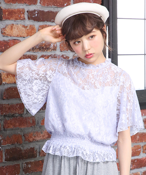 one after another NICE CLAUP（ワンアフターアナザーナイスクラップ）の「フェルトベレー帽（ハンチング/ベレー帽・レディース・ブラック/ベージュ/アイボリー・FREE）」の6枚目の写真