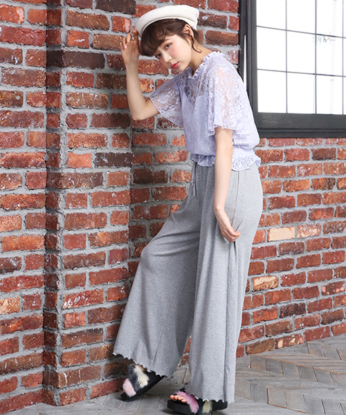 one after another NICE CLAUP（ワンアフターアナザーナイスクラップ）の「フェルトベレー帽（ハンチング/ベレー帽・レディース・ブラック/ベージュ/アイボリー・FREE）」の5枚目の写真