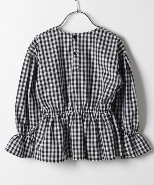 GLOBAL WORK（グローバルワーク）の「【キッズ】リボンベルトフハクプルオーバー長袖/766750（シャツ/ブラウス・キッズ・イエロー/ピンク/ブラック・SMALL/X-LARGE/LARGE/MEDIUM/XX-LARGE）」の10枚目の写真