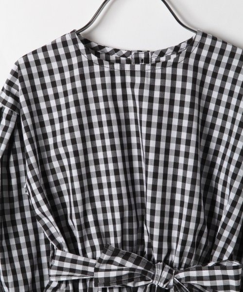 GLOBAL WORK（グローバルワーク）の「【キッズ】リボンベルトフハクプルオーバー長袖/766750（シャツ/ブラウス・キッズ・イエロー/ピンク/ブラック・SMALL/X-LARGE/LARGE/MEDIUM/XX-LARGE）」の11枚目の写真