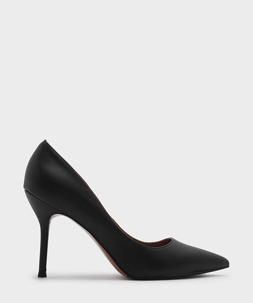 CHARLES & KEITH(チャールズ & キース)の「ベーシックポインテッドパンプス / BASIC POINTED PUMPS(パンプス・レディース・ブラック/ブラウン系その他/ライトベージュ・23cm/22.5cm/23.5cm/25.5cm/25cm/24.5cm)」の2枚目の写真