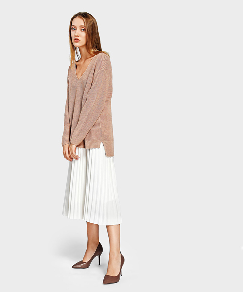 CHARLES & KEITH(チャールズ & キース)の「ベーシックポインテッドパンプス / BASIC POINTED PUMPS(パンプス・レディース・ブラック/ブラウン系その他/ライトベージュ・23cm/22.5cm/23.5cm/25.5cm/25cm/24.5cm)」の14枚目の写真